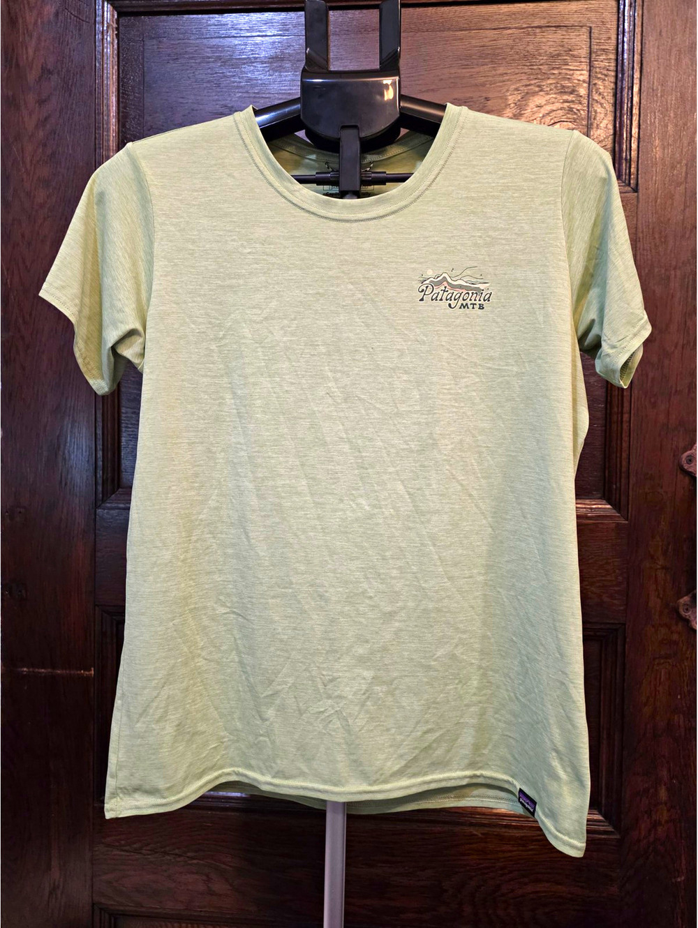 Patagonia Capilene Cool Daily Men's Green Graphic Logo Sz M